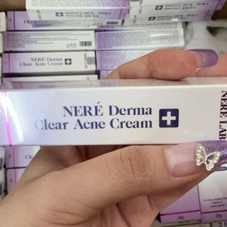 Kem Mụn Neré Derma Clear Acne Cream 5g Hỗ Trợ Giảm Mụn Làm Dịu Da Cho Da Mụn