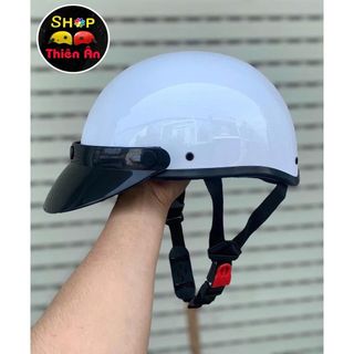 Nón Bảo Hiểm DAN GROUP [GIÁ TỐT] Nón Bảo Hiểm Cao Cấp Haly Lưỡi Trai - Mũ Bảo Hiểm Nửa Đầu 1/2 - Sơn Phủ Nano - Thời Trang Hợp Với Nam & Nữ Thời Trang - An Toàn - Giá Rẻ