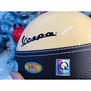 Nón Bảo Hiểm DAN GROUP Mũ bảo hiểm nửa đầuVespa - Dáng độc dành cho cả Nam và Nữ _ VTD Store Thời Trang - An Toàn - Giá Rẻ