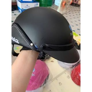 Nón Bảo Hiểm DAN GROUP Mũ bảo hiểm nửa đầuVespa - Dáng độc dành cho cả Nam và Nữ _ VTD Store Thời Trang - An Toàn - Giá Rẻ