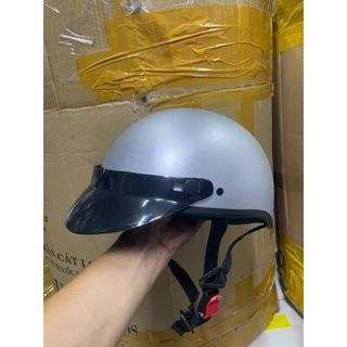 Nón Bảo Hiểm DAN GROUP Nón Bảo Hiểm Cao Cấp Haly Lưỡi Trai tháo rời - Mũ Bảo Hiểm Nửa Đầu - Sơn Phủ Nano - Thời Trang phù Hợp Với Nam & Nữ Thời Trang - An Toàn - Giá Rẻ