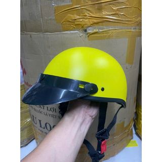 Nón Bảo Hiểm DAN GROUP Nón Bảo Hiểm Cao Cấp Haly Lưỡi Trai tháo rời - Mũ Bảo Hiểm Nửa Đầu - Sơn Phủ Nano - Thời Trang phù Hợp Với Nam & Nữ Thời Trang - An Toàn - Giá Rẻ