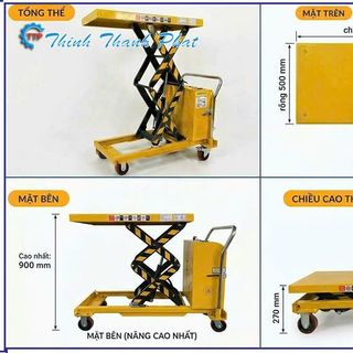 BÀN NÂNG THỦY LỰC DPS500 (HÀNG NHẬP KHẨU) - TẢI TRỌNG 500KG