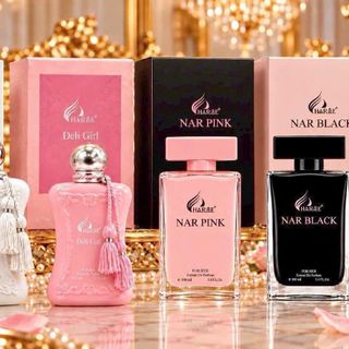 NƯỚC HOA CHARME Laya Girl Và Deli Girl Và Nar Pink Nar Black