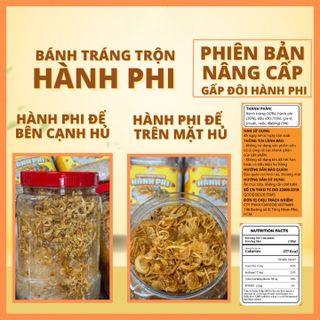 BÁNH TRÁNG TRỘN HÀNH PHI 300GR – GẤP ĐÔI HÀNH PHI, TEAM ĂN VẶT KHÓ LÒNG BỎ QUA!