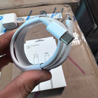 Cáp sạc Z9 bọc dù C-Ip chuẩn 20w (có HDĐT)