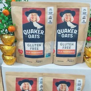 [ Date 2028] Yến Mạch QUAKER OATS ORGANIC - 454G (Cán Dẹp)