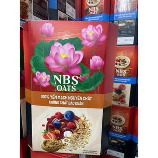 [MẪU MỚI DATE 2027] Yến Mạch NBS Oats Úc Cán Dẹp - Thùng 4 Kg