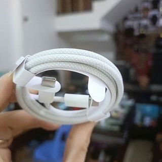 Cáp dù Iphone 15,16 bọc dù dài 1m chuẩn 30W C to C fullbox