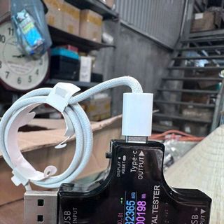 Cáp dù Iphone 15,16 bọc dù dài 1m chuẩn 30W C to C fullbox