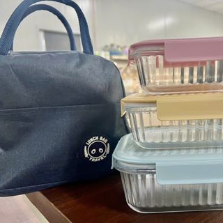 Bộ 3 Bát Thủy Tinh Sọc (THÙNG 14B)