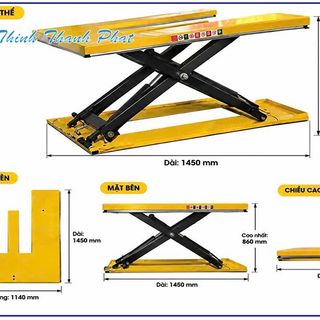 BÀN NÂNG CHỮ E TẢI TRỌNG 1000KG (MODEL NO: HE1000)- HÀNG NHẬP KHẨU