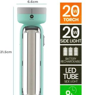 ĐÈN PIN SẠC TÍCH ĐIỆN LED ĐA NĂNG DP-9181 (T60)