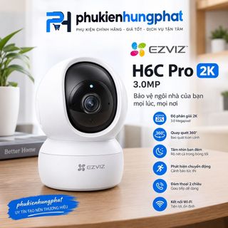 EEZVIZ H6C PRO- Camera IP Wifi Ezviz H6C PRO 2K 3.0MP - Hàng Chính Hãng