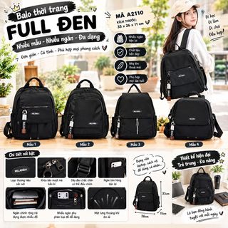 🖤 BALO A2110 NHIỀU NGĂN KÉO – GỌN GÀNG, TIỆN DỤNG, DỄ PHỐI ĐỒ!