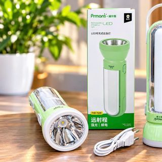 ĐÈN PIN SẠC TÍCH ĐIỆN LED 2 TRONG 1 PRMANS-7607 (T40)