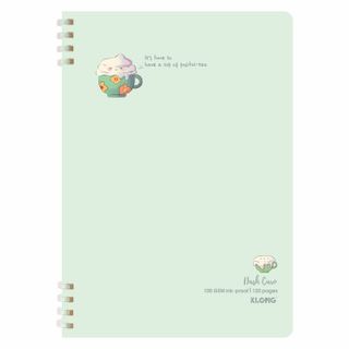 Sổ Dash Caro KLONG A5 120 trang 5 × 5 mm 100 g/m² – TP512