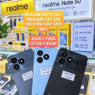 REALME NOTE 50 4/128GB – ZIN NGUYÊN CÂY, CHÍNH HÃNG