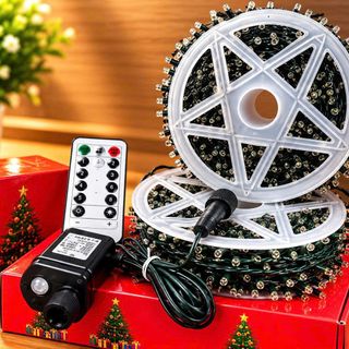 DÂY ĐÈN CHỚP RỄ CÂY 50m ĐỦ MÀU - 1500 LED SIÊU SÁNG (T10)