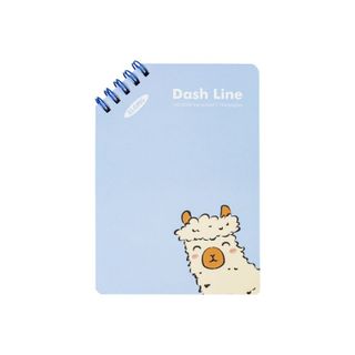 Sổ Dash Line lò xo kép chéo KLONG A6 120 trang 100/76 - TP961