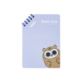 Sổ Dash Line lò xo kép chéo KLONG A6 120 trang 100/76 - TP961