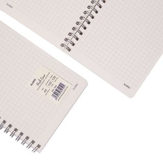 Sổ Dash Caro (5 x 5 mm) lò xo kép bìa nhựa KLONG A6 120 trang 100/76 - TP950