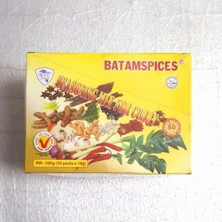 Bột Thơm Bột Gia Vị Nấu Cà Ri Bà Tám ( Ông Tám Chà ) gói 10g Hộp 50 gói