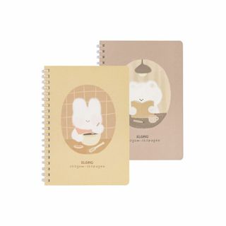 Sổ kẻ ngang lò xo nhựa mềm KLONG InviDot Line My Pet Life B6 120 trang 100/76 - TP943