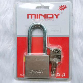 Ổ KHOÁ CÀNG DÀI MINDY 50MM 4 CHÌA MUỖNG (GIỮ CHÌA)