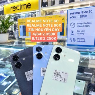 REALME NOTE 60 6/128GB – NGUYÊN ZIN, CHÍNH HÃNG