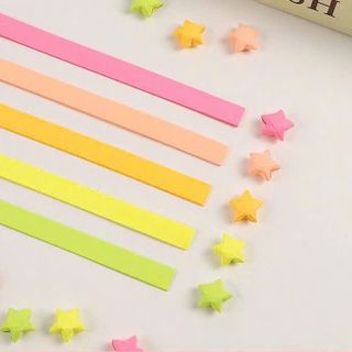 TÉP 80 XẾP SAO MÀU NEON