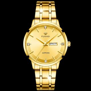 Đồng hồ nam Funmei F2041 chính hãng - Kính Sapphire, Day-Date - Sỉ từ 5 chiếc