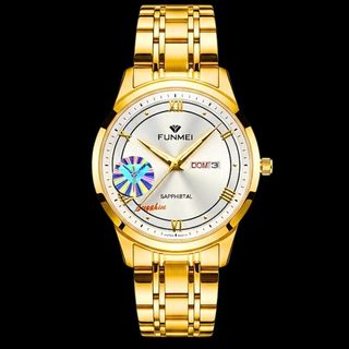 Đồng hồ nam Funmei F2039 chính hãng - Day-Date, kính Sapphire 42mm - Sỉ từ 5 chiếc