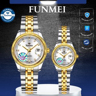 Đồng hồ đôi Funmei F2036 chính hãng - Sapphire sáng - Sỉ từ 5 chiếc