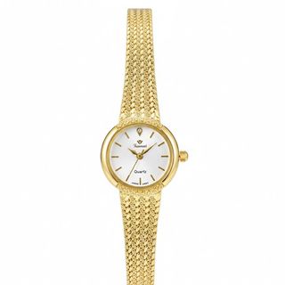 Đồng hồ nữ dây lưới Funmei FL2148 chính hãng - Mặt tròn 23mm, máy Miyota Nhật (Gold/Silver) - Sỉ từ 5 chiếc