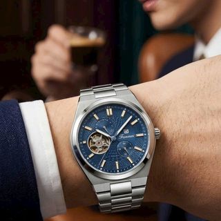 Đồng hồ nam Funmei F6808 chính hãng - Automatic 40mm, dây thép không gỉ, máy cơ Nhật - Sỉ từ 5 chiếc