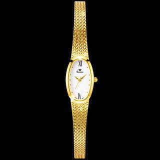 Đồng hồ nữ dây lưới Funmei FL2147 chính hãng - Mặt bầu dục, máy Miyota Nhật (Gold/Silver) - Sỉ từ 5 chiếc