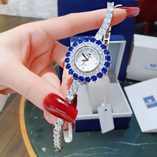 Đồng hồ nữ Funmei F2061 chính hãng - Dây đính đá CZ loại 1, mặt hoa lấp lánh - Sỉ từ 5 chiếc