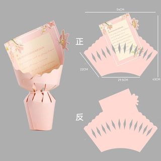 XẤP 5 CỐT HOA HOA HỒNG  (54x43)cm