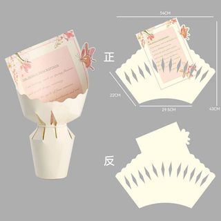 XẤP 5 CỐT HOA HOA HỒNG  (54x43)cm