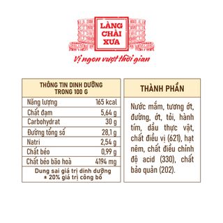 [Combo 3 chai] Sốt Chiên Cơm Làng Chài Xưa 320g - Thấm đậm từng hạt cơm đậm đà thơm ngon