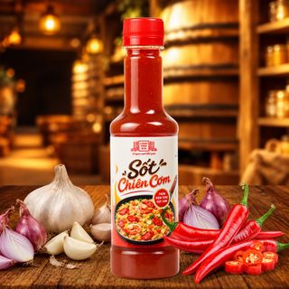 [Combo 3 chai] Sốt Chiên Cơm Làng Chài Xưa 320g - Thấm đậm từng hạt cơm đậm đà thơm ngon