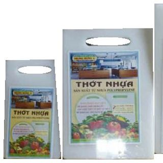 Thớt nhựa chữ nhật nhí Trung Hưng 240 × 142 × 9 mm – Mã 973