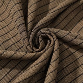 Áo thun nam. Chất thun Cotton dệt kim sọc gân nổi.