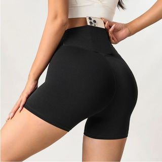 Quần short NAQI 750 quần tập Yoga, Gym, Quần Leging đùi vải lulu Creora cao cấp