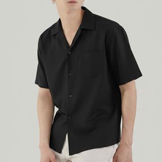 Sơ mi tay ngắn nam. Chất vải linen.