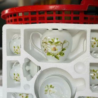 Bộ Ấm Chén Rẻ Bát Tràng (BÁN TỪ 10B)