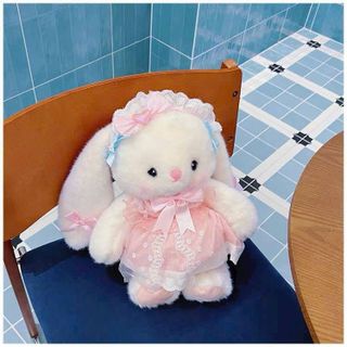 🎒 BALO THỎ TAI DÀI VÁY HỒNG – ĐI HỌC, ĐI CHƠI ĐỀU XINH! Sao chép