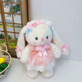 🎒 BALO THỎ TAI DÀI VÁY HỒNG – ĐI HỌC, ĐI CHƠI ĐỀU XINH! Sao chép