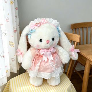 🎒 BALO THỎ TAI DÀI VÁY HỒNG – ĐI HỌC, ĐI CHƠI ĐỀU XINH!   Sao chép